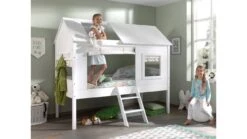 Bed Als Boomhut Charlotte Met Set Gordijnen