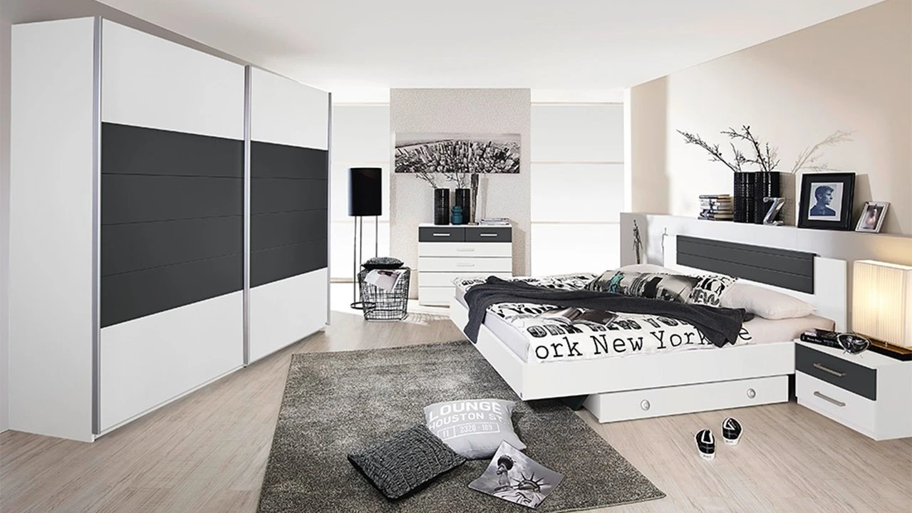 Bed Burgos Met Nachtkasten 2 Bed Burgos Met Nachtkasten - Afbeelding 2