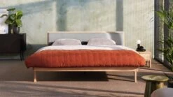 Slaap Comfort Verkoop -Slaap Comfort Verkoop Bed Skogar exclusief bodem en matras bloq light gey 1