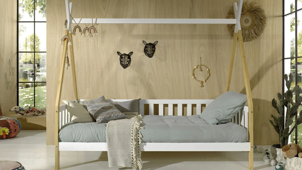 Bed Tipi Verhoogd 1 Bed Tipi Verhoogd