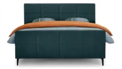 Karlsson Boxspring Attraktiv Trendik Vlak Met Gestoffeerd Matras -Slaap Comfort Verkoop Boxspring Attraktiv Trendik vlak met gestoffeerd matras challenger teal 5