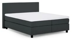 Karlsson Boxspring Autentik Vlak Met Gestoffeerd Matras -Slaap Comfort Verkoop Boxspring Autentik Tunn vlak met gestoffeerd matras anthracite 6