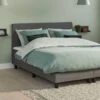 Boxspring Cisano Vlak Met Gestoffeerd Matras