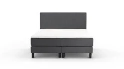 Boxspring Cisano Vlak Met Gestoffeerd Matras 8 Boxspring Cisano Vlak Met Gestoffeerd Matras -Slaap Comfort Verkoop Boxspring Cisano vlak met gestoffeerd matras donkergrijs 3