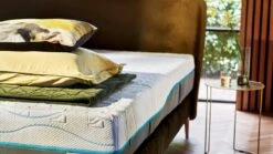 Boxspring Elite Cocoon Vlak Met Slow Motion 2 Matras 11 Boxspring Elite Cocoon Vlak Met Slow Motion 2 Matras -Slaap Comfort Verkoop Boxspring Elite Cocoon vlak met Slow Motion 2 matras olijf 2