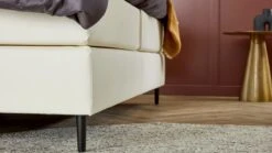 Boxspring Opal Vlak Met Gestoffeerd Matras -Slaap Comfort Verkoop Boxspring Opal vlak met gestoffeerd matras ecru 3