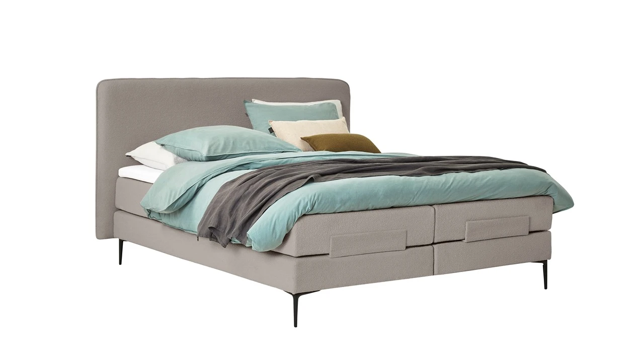 Boxspring Quartz Verstelbaar Met Gestoffeerd Matras 7 Boxspring Quartz Verstelbaar Met Gestoffeerd Matras - Afbeelding 7
