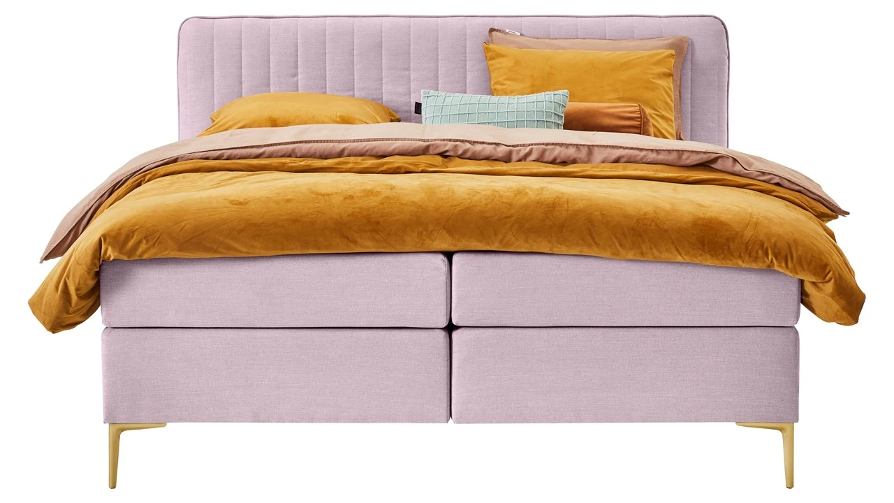 Boxspring Ruby Vlak Met Gestoffeerd Matras 6 Boxspring Ruby Vlak Met Gestoffeerd Matras - Afbeelding 6