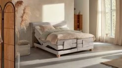 Karlsson Boxspring Solid Lina Verstelbaar Met Gestoffeerd Matras 14 Karlsson Boxspring Solid Lina Verstelbaar Met Gestoffeerd Matras -Slaap Comfort Verkoop Boxspring Solid Lina verstelbaar met gestoffeerd matras naturel 2