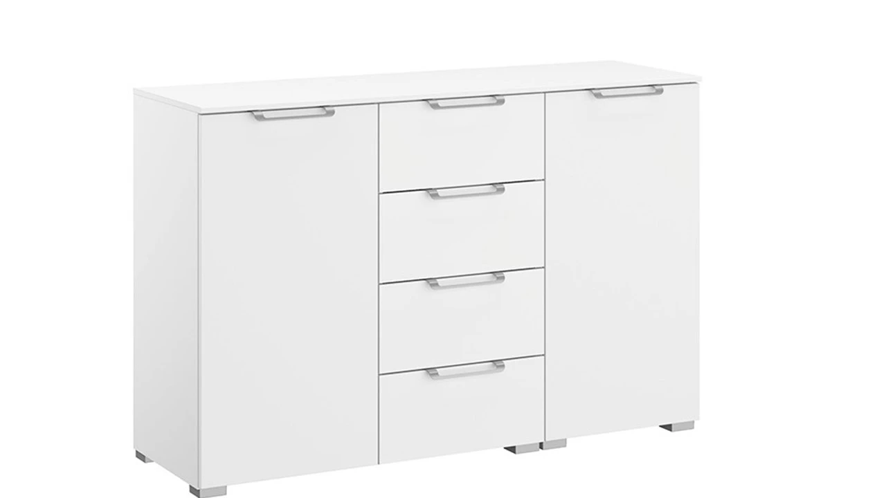 Commode Sydney Met 2 Deuren En 4 Laden 1 Commode Sydney Met 2 Deuren En 4 Laden