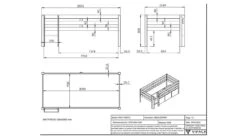 Halfhoogslaper Pino -Slaap Comfort Verkoop Halfhoogslaper Pino wit 3