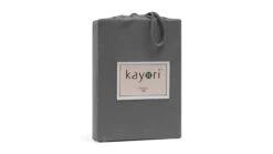 Hoeslaken Kayori Jersey Kyoto -Slaap Comfort Verkoop Hoeslaken Jersey Kyoto antraciet 4