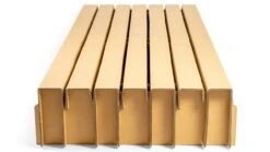 Paper Bed Met Easy Pocket Matras -Slaap Comfort Verkoop Paper Bed met Easy Pocket matras bruin 7