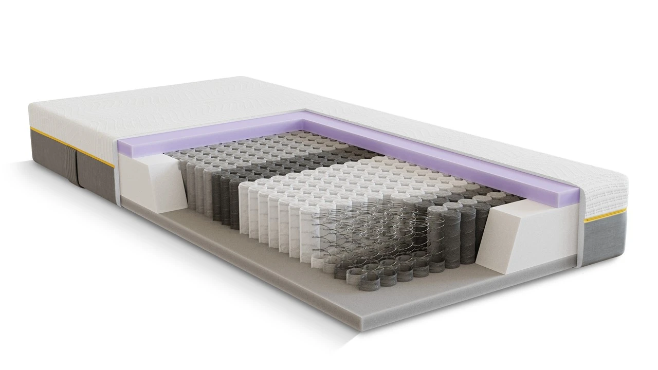 Pocketveermatras B Bright 4150 Koudschuim Comfortlaag 6 Pocketveermatras B Bright 4150 Koudschuim Comfortlaag - Afbeelding 6